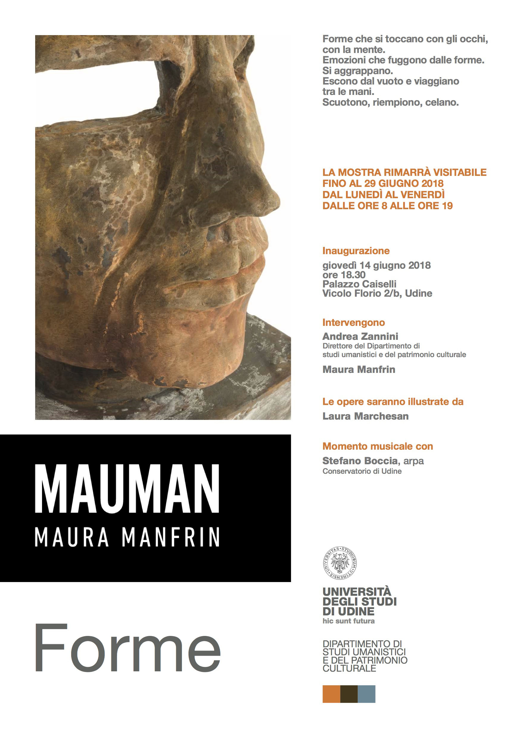 Mauman-art a Forme Udine mostra personale